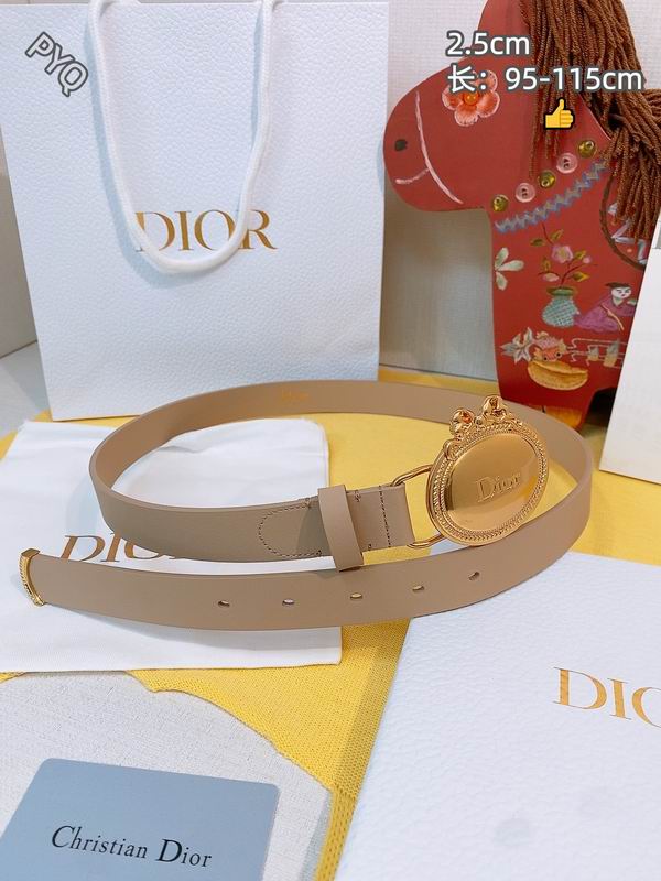 Dior belt 25mmX90-115cm 8L04